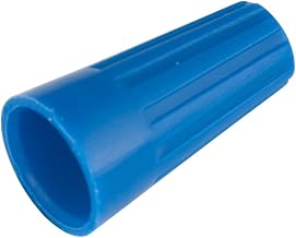 Gardner Bender 10-002 WireGard Screw-On Wire Connectors, 22-14 AWG, Electrical Wire Nut, 100 pk, Blue