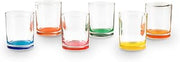 Pasabahce Swing Glass Glasses, Multicoloured, 6 Units (Pack of 1)