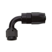 Reusable Hose End Black 90 Deg Elbow by Allstar Performance – Aluminum, Black, Model ALL49356
