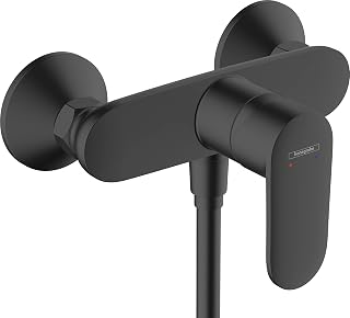 hansgrohe Vernis Blend Single Lever Shower Mixer for Exposed Installation, matt Black, 71640670