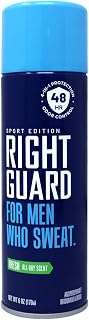 Right Guard Sport Antiperspirant Aerosol Spray, Fresh Scent, 6 OZ (Pack of 12)