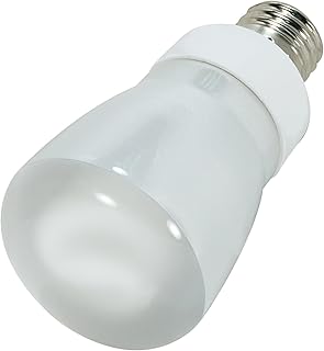 Satco S7259 5-Watt Medium Base R20 Reflector, 5000K, 120V, Equivalent to 30-Watt Incandescent Lamp