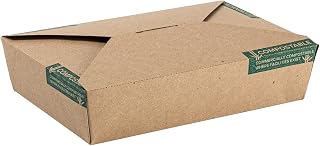 Inno-Pak Compostable #2 INNOBOX Edge™, Brown Kraft, 140-Count