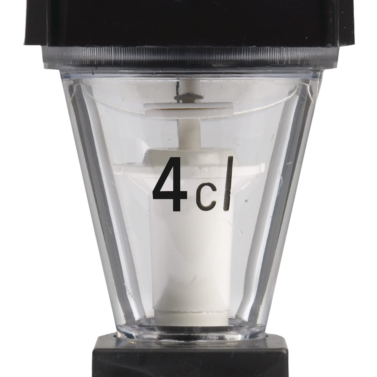 " Standard Dosing Unit with Counter by Westmark – 1.4 Ounces, 4 centiliters, Plastic, Black/Transparent, Model 94402260