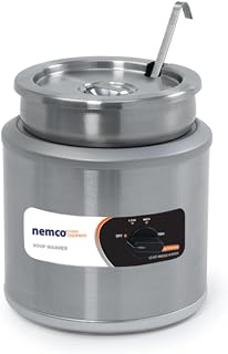 Nemco (6103A-ICL) 11 qt Round Cooker/Warmer w/ Inset