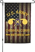 US Chemical Corps Retired Double Sided Flag Outdoor Indoor Lightweight Garden Decor1