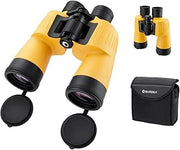 Barska Floatmaster 7x50 Marine Binoculars – Floating, Waterproof, Fogproof, Rubber Armored Boating Binoculars with BAK-4 Prisms & Multi-Coated Optics