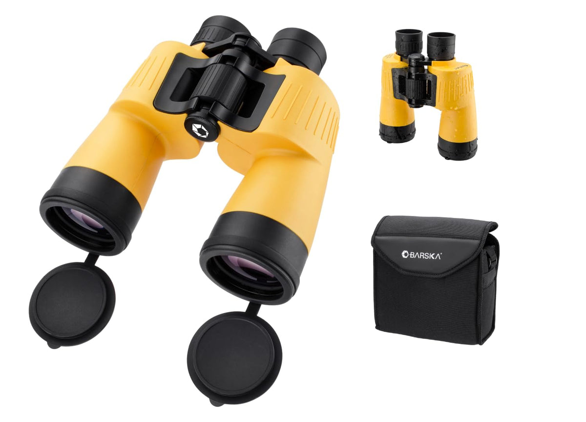 Barska 7x50 / 7x50mm / Yellow Binoculars