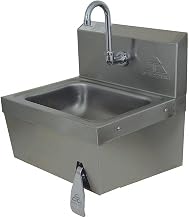 17.25" x 15.25" Single Hands Free Hand Sink with Faucet