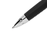 Signo Gel 207 Rollerball Pens by Uni-Ball – 1 Count (Pack of 6), Stainless Steel, Red