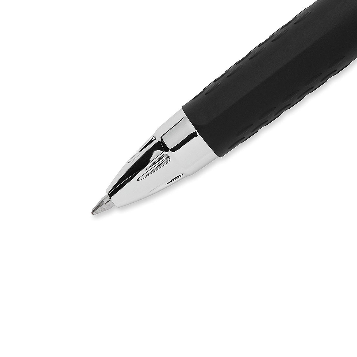 Signo Gel 207 Rollerball Pens by Uni-Ball – 1 Count (Pack of 6), Stainless Steel, Red