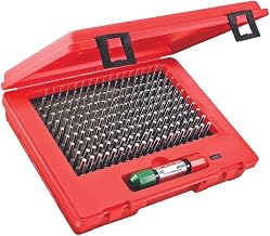Starrett Precision Steel Pin Gage Set, .061-.250" Range, 190 Gages