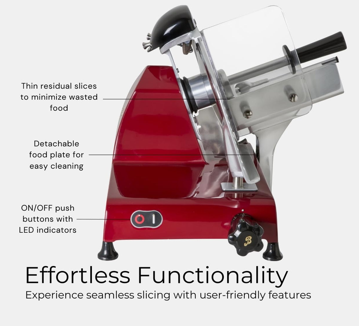 Berkel Red / Red Line 250, 10" Blade / Red Line 250 Electric Slicers