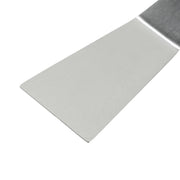 4 1/4" x 2 3/16" Black Offset Plastic Grill Spatula by Winco – 4-1/4" x 2-3/16", Metal, Standard, Model TKP-50