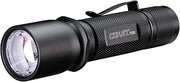 Coast TX11R 635 Lumen Rechargeable Long Range Tactical LED Flashlight with Spot and Flood Beams, Durable Aluminum Build, Black