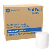 Georgia-Pacific White / 4 Count (Pack of 1) / Paper towel refill Paper Towels
