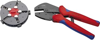 KNIPEX 97 33 02 Crimping Pliers "MultiCrimp" with 5 interchangeable dies