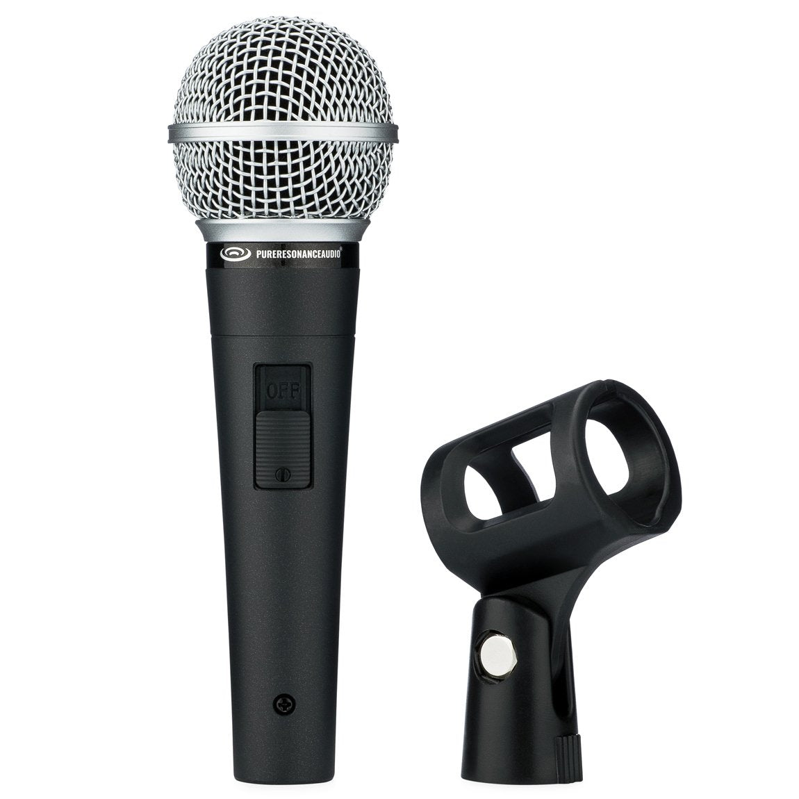 UC1S Ultra-Clear Dynamic Vocal Microphone (3 Pack) by Pure Resonance Audio – 3 Pack, Alloy Steel, Model PRA-UC1S 3 Pack
