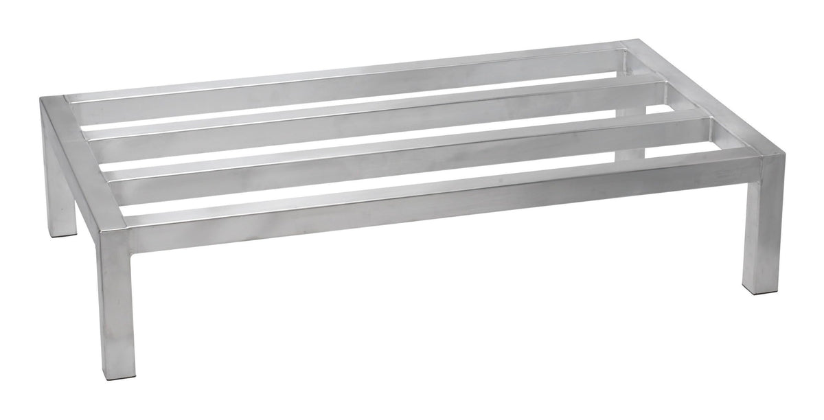Winco Medium / 8" High / Aluminum Rack Shelves