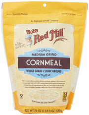 Medium Grind Cornmeal by Bob's Red Mill – 24 Ounce (Pack of 1), Model 1148S24