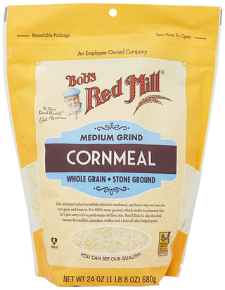 Medium Grind Cornmeal by Bob's Red Mill – 24 Ounce (Pack of 1), Model 1148S24