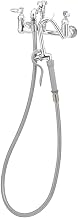 T&S Brass B-0610 Wall Mounted Pot and Kettle Filler Assembly with Mixing Faucet