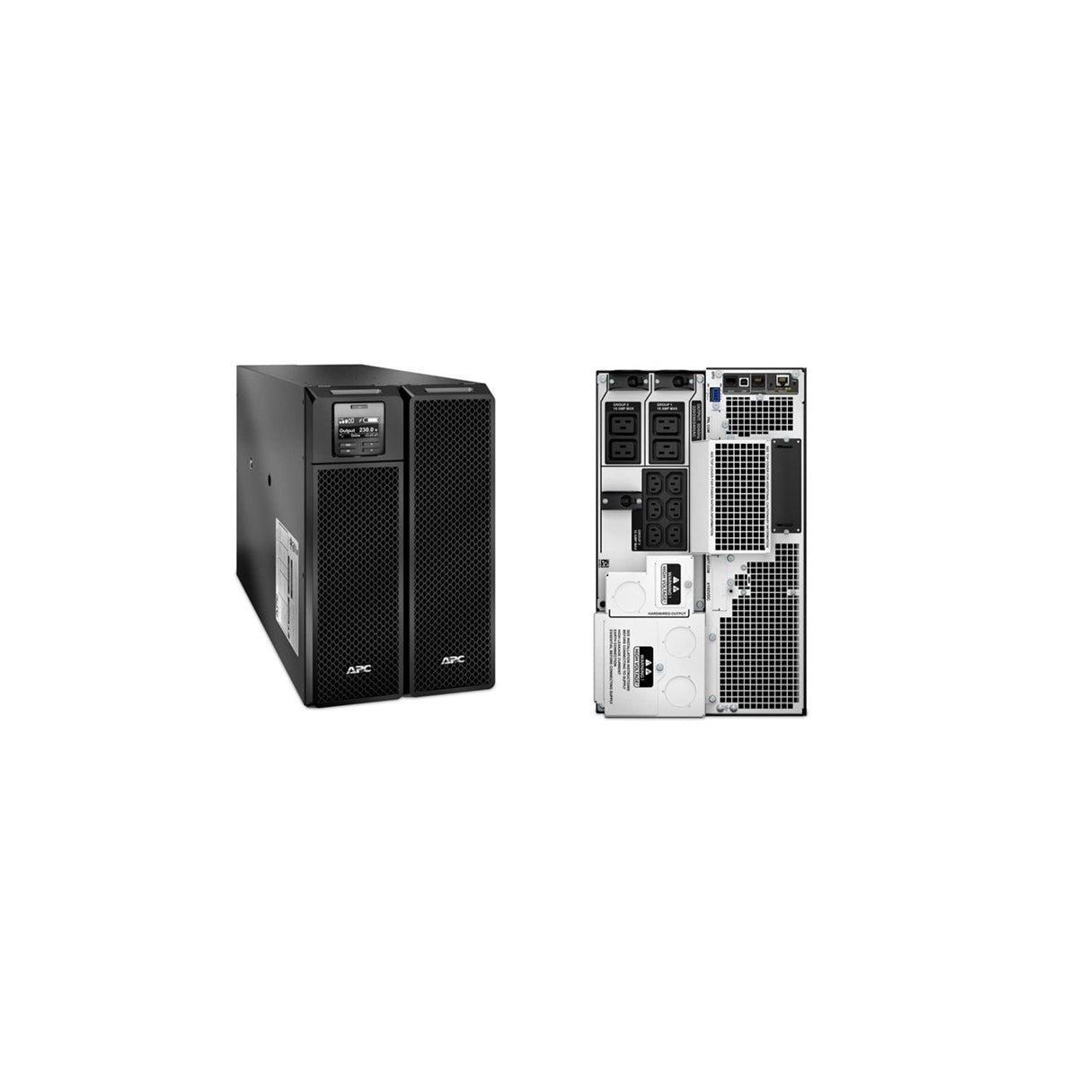 Smart-UPS SRT 8000VA 230V by APC – Metal, Black, Model SRT8KXLI