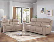 Riley Top Grain Italian Leather 2-piece Living Room Set