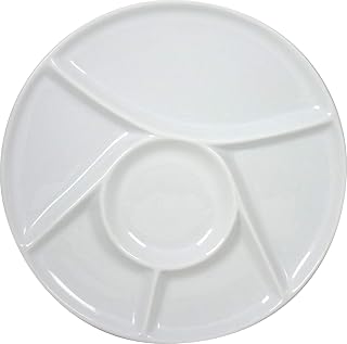 Cosy & Trendy RH4483B Fondue Plate Porcelain Diameter 23.5 cm