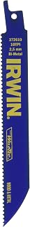 IRWIN Tools Metal and Wood Cutting Reciprocating Saw Blade, 6-Inch, 10 TPI (372610)