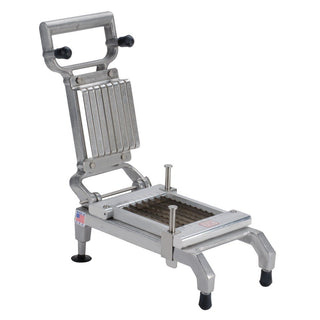 (55975-SC) 1/2" Scalloped Easy Chicken Slicer by Nemco – Aluminum, Silver, Model 55975SC