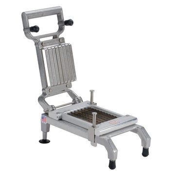 (55975-SC) 1/2" Scalloped Easy Chicken Slicer by Nemco – Aluminum, Silver, Model 55975SC