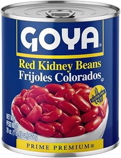 Goya Red Kidney Beans, High in Fiber, Pantry Staple, 29 oz, 2-Pack