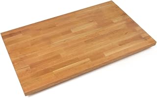 John Boos CHYKCT-BL3625-O Blended Cherry Counter Top with Oil Finish, 1.5" Thickness, 36" x 25"