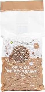 TEA ZONE A1000a Original Tapioca Bag Boba (6 lbs) for sweet, Boba tea, ice cream