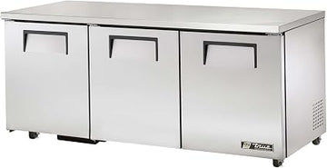True 19 Cu Ft ADA Compliant 6-Shelf Undercounter Refrigerator