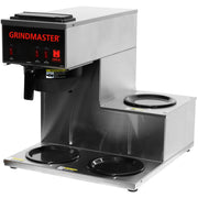 Grindmaster CPO-3RP-15A Portable Pourover Coffee Brewer with 1 Top and 2 Bottom Warmers by Grindmaster Cecilware – Stainless Steel, Model EQ-POUROVER-C-CPO-3RP-15A