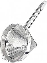 Crestware 12-Inch Coarse Mesh Strainer, Stainless Steel, China Cap