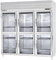 Beverage-Air PRD3HC-1BG P Series - Top Mount - Pass Thru Refrigerator - Three Section - Glass Door