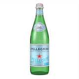 San Pellegrino Sparkling Natural Mineral Water – 750 mL (25.30 fl oz) Glass Bottles – 6 Pack – Premium Italian Carbonated Mineral Water
