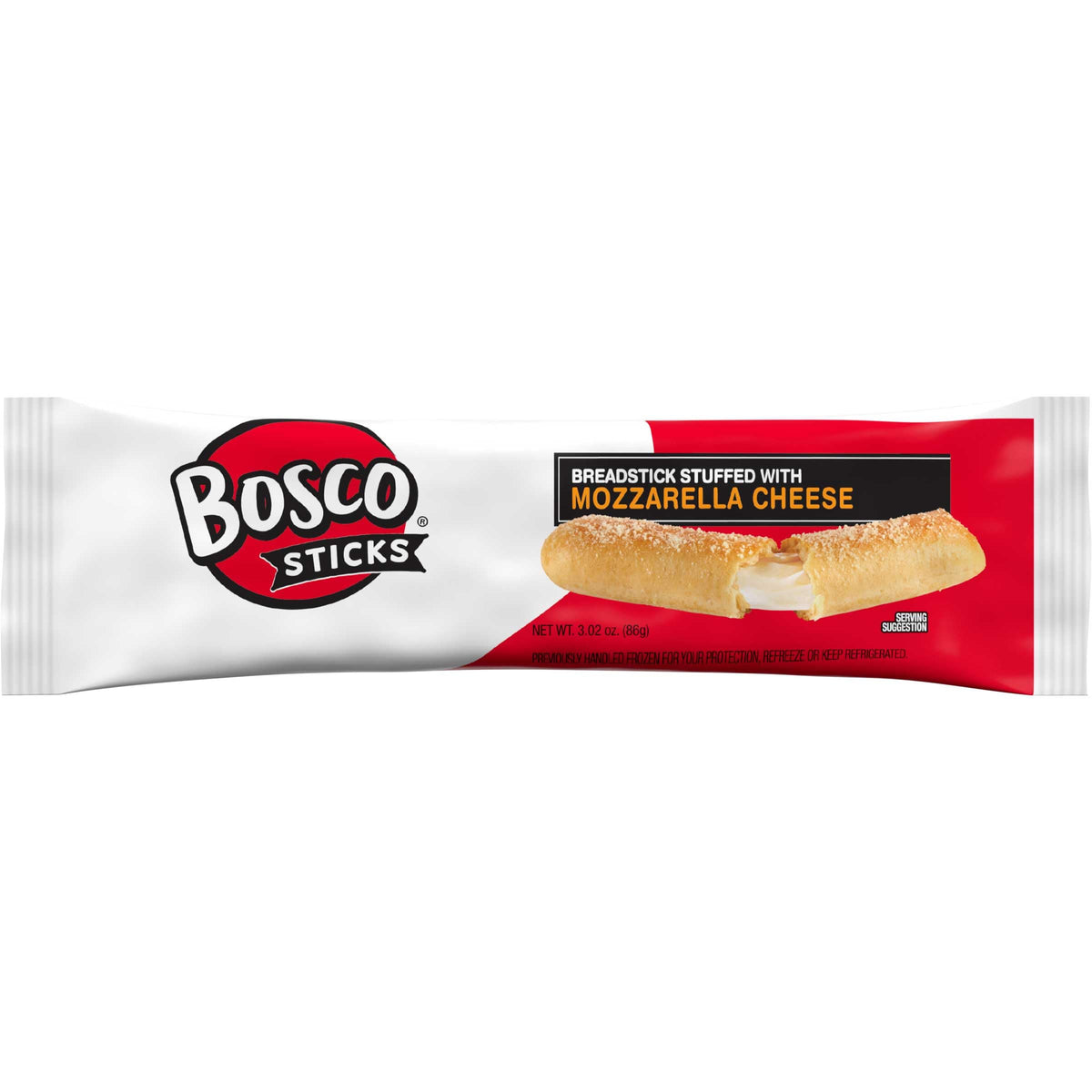 Cheese Bread Stick by Boscos Pizza – 3.02 Ounce (Pack of 24), Pack of 24