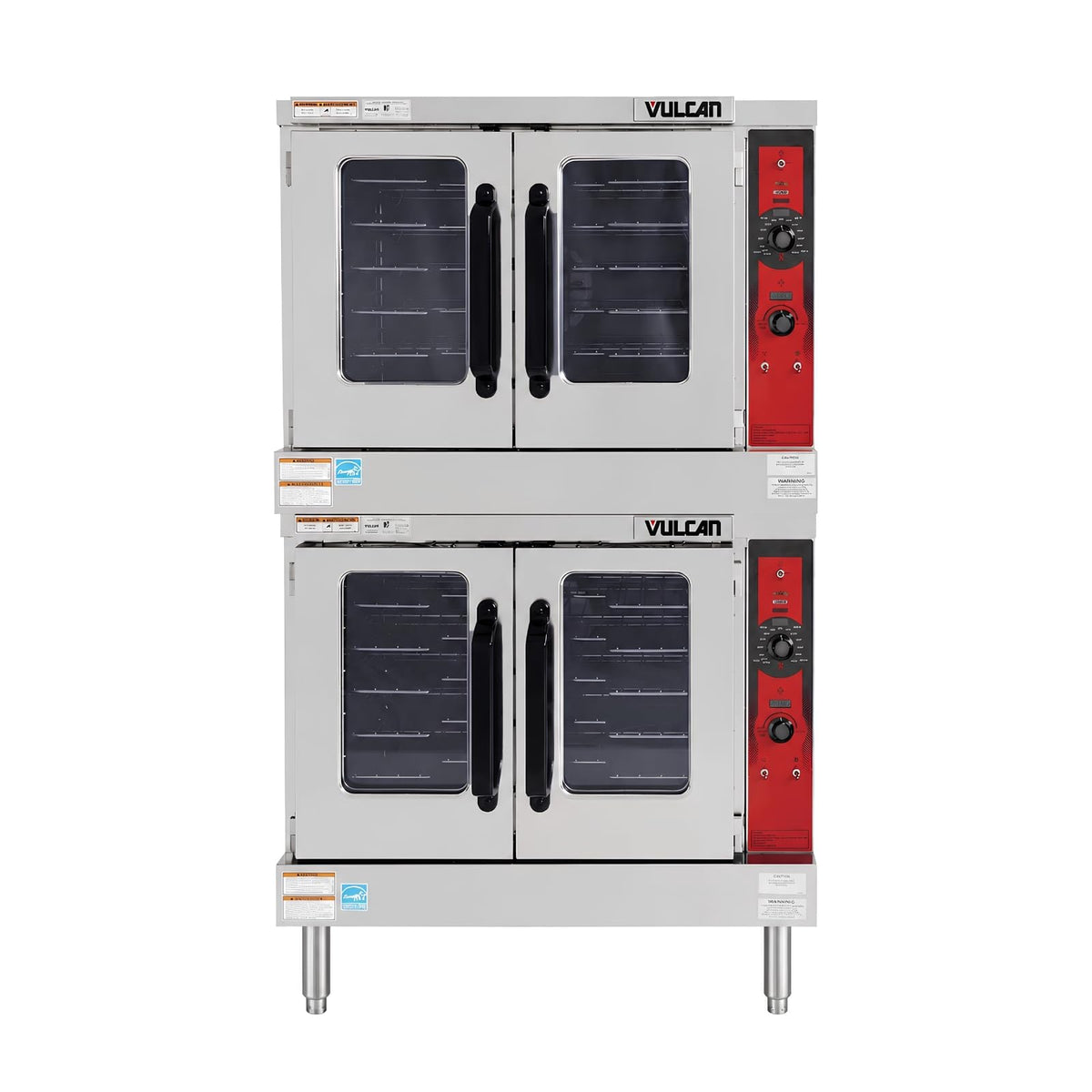 VULCAN Double Deck | 240V / Silver / 14.8 cubic_feet Commercial Ovens