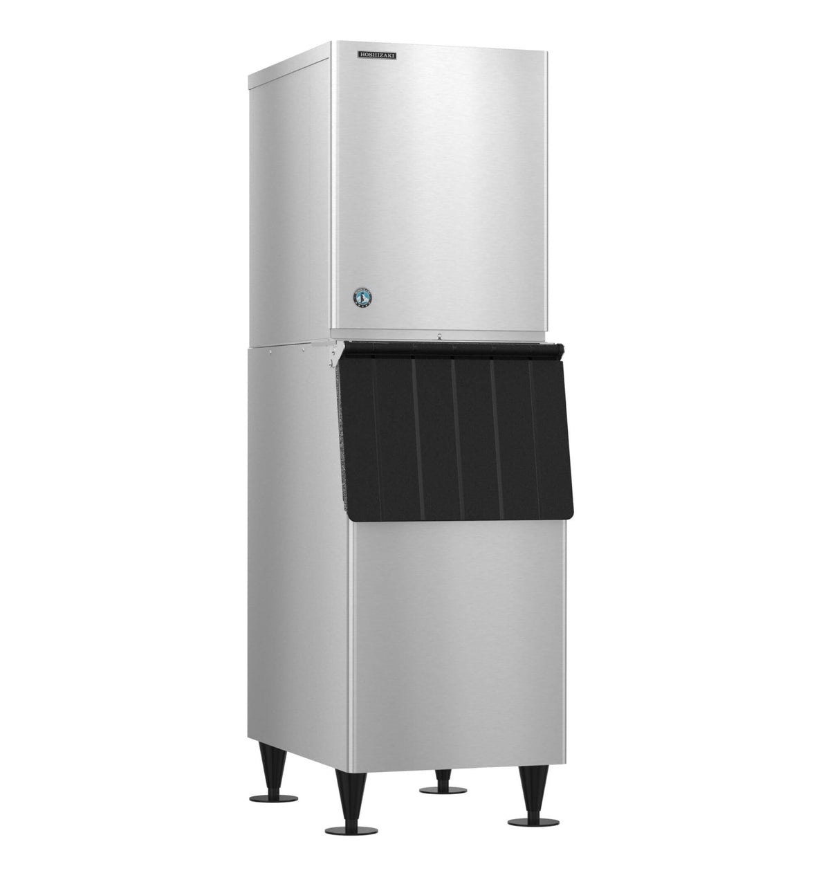 Crescent Cuber Icemaker by HOSHIZAKI – 547 pounds, Stainless Steel, Model KM-520MRJZ