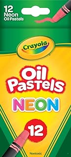 Crayola 1587143 Neon Oil Pastels Set of 12