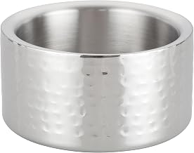 Winco 5" Coaster Stainless Steel Wine Coaster