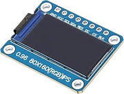 Walfront 0.96in LCD Display Module, 80x160 Resolution SPI Interface IPS Full Color Screen with ST7735 Driver, for DIY Projects