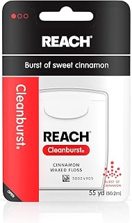 Johnson & Johnson Reach Pack Floss Clean-Burst Cinnamon 55Yd