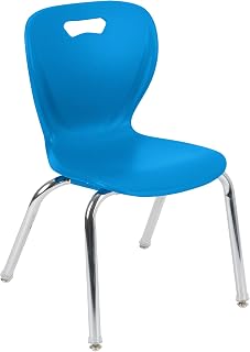 Learniture Shapes Series School Chair (16" H) Brilliant Blue