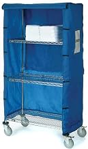 Nexel 481112BL Nexel 36" W x 24" D x 74" H Nylon Cover, Blue
