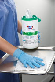 Healthcare Hydrogen Peroxide Cleaner Disinfectant Wipes by Clorox – 95 Count (Pack of 1), Bamboo, White, Model 30824